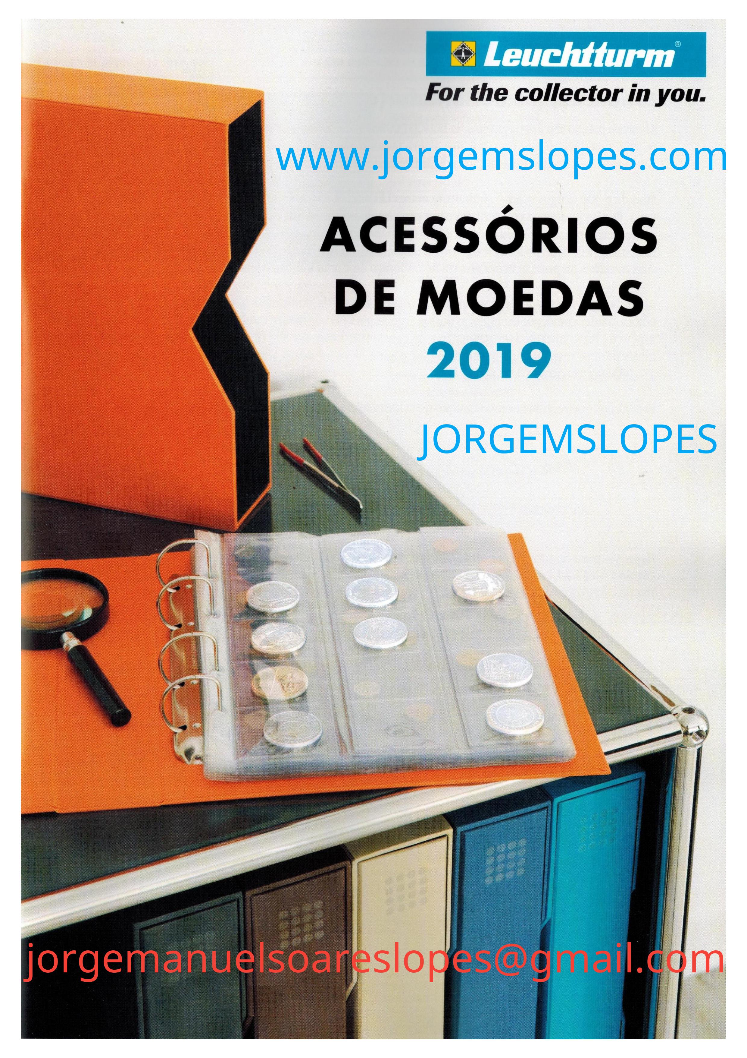 Catálogo de Acessórios para Numismática 2019 Catálogo de Acessórios para Numismática 2019